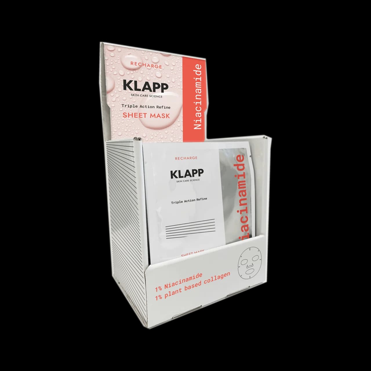 Niacinamide Triple Action Refine Sheet Mask Tray